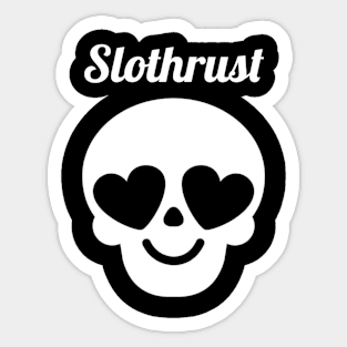 Slothrust / Funny Skull Style Sticker